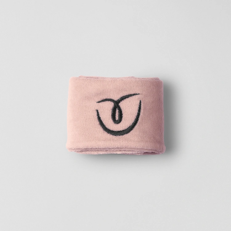 Faixa de Cabelo Rosa Protege o cabelo do skincare