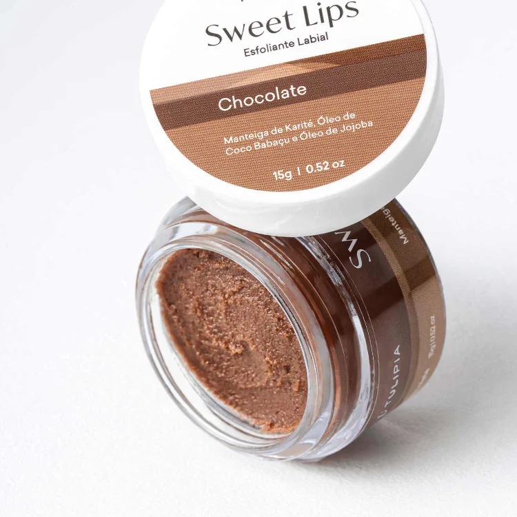 SWEET LIPS ESFOLIANTE LABIAL CHOCOLATE 15G